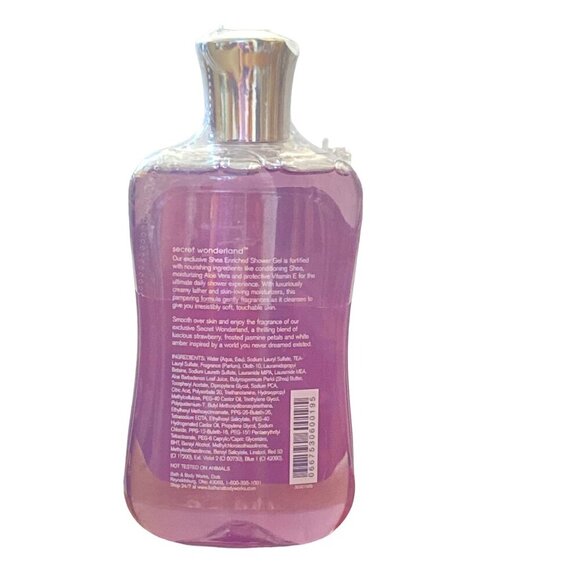 Bath & Body Works Secret Wonderland Shea Enriched Shower Gel 10 Fl Oz - Picture 3 of 10